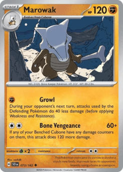 Marowak Stellar Crown #73