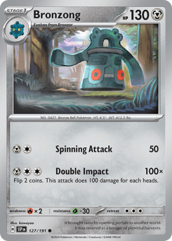 Bronzong Surging Sparks #127