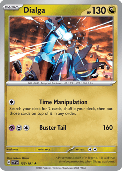 Dialga Surging Sparks #135