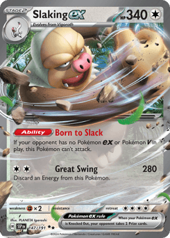 Slaking ex Surging Sparks #147