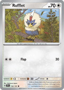 Rufflet Surging Sparks #152