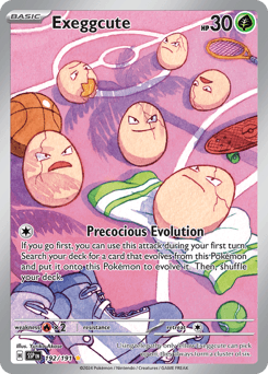 Exeggcute Surging Sparks #192
