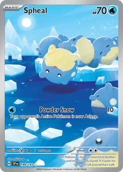 Spheal Surging Sparks #199