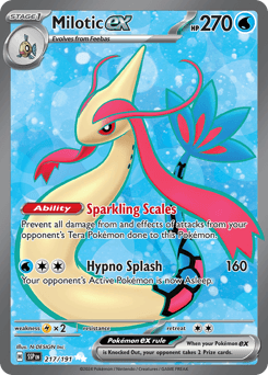 Milotic ex Surging Sparks #217