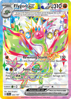 Flygon ex Surging Sparks #222