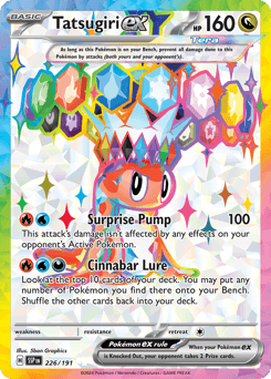 Tatsugiri ex Surging Sparks #226