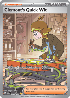 Clemont's Quick Wit Surging Sparks #243