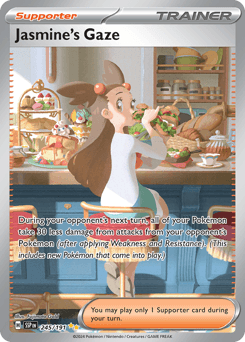 Jasmine's Gaze Surging Sparks #245