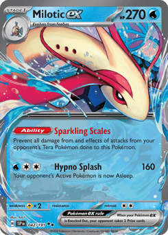 Milotic ex Surging Sparks #42