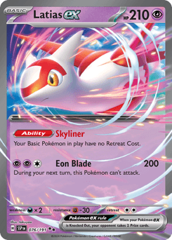 Latias ex Surging Sparks #76