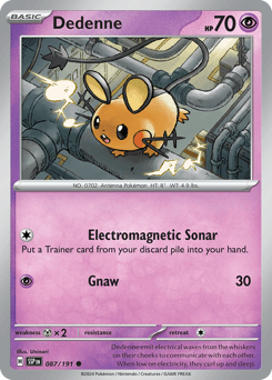 Dedenne Surging Sparks #87