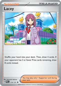 Lacey Prismatic Evolutions #114