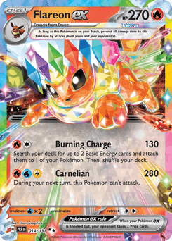 Flareon ex Prismatic Evolutions #14