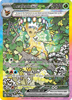 Leafeon ex Prismatic Evolutions #144