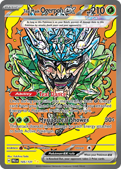 Teal Mask Ogerpon ex Prismatic Evolutions #145