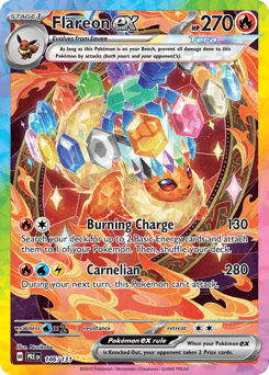 Flareon ex Prismatic Evolutions #146