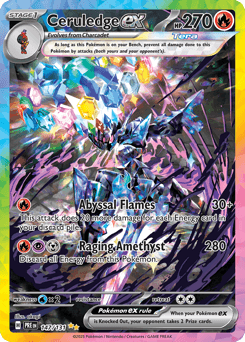 Ceruledge ex Prismatic Evolutions #147