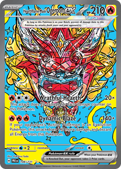 Hearthflame Mask Ogerpon ex Prismatic Evolutions #148
