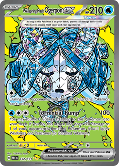 Wellspring Mask Ogerpon ex Prismatic Evolutions #152