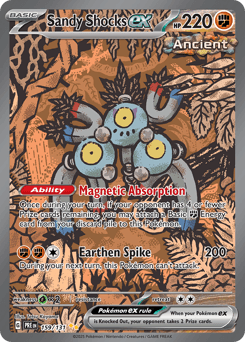 Sandy Shocks ex Prismatic Evolutions #159