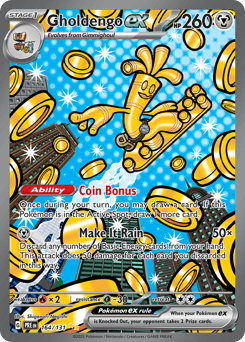 Gholdengo ex Prismatic Evolutions #164