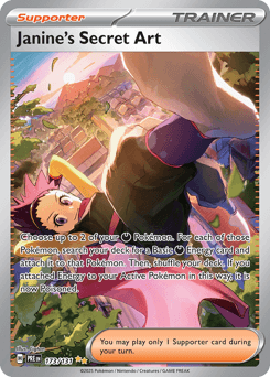 Janine's Secret Art Prismatic Evolutions #173