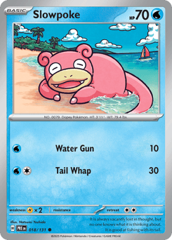 Slowpoke Prismatic Evolutions #18