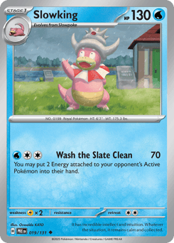 Slowking Prismatic Evolutions #19