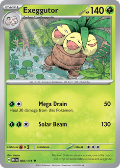 Exeggutor Prismatic Evolutions #2