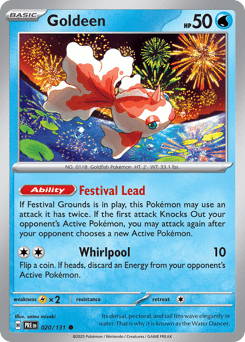 Goldeen Prismatic Evolutions #20