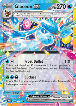 Glaceon ex Prismatic Evolutions #26