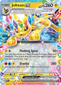 Jolteon ex Prismatic Evolutions #30