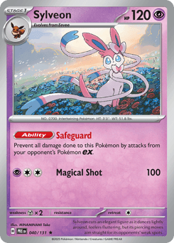 Sylveon Prismatic Evolutions #40