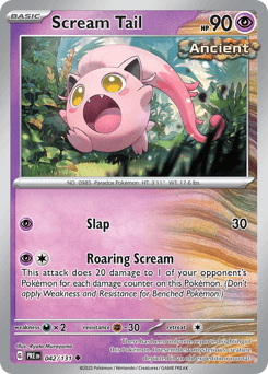 Scream Tail Prismatic Evolutions #42