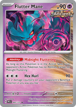 Flutter Mane Prismatic Evolutions #43
