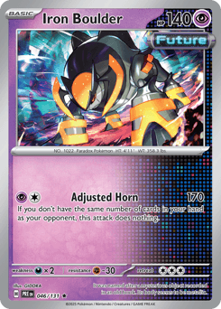 Iron Boulder Prismatic Evolutions #46