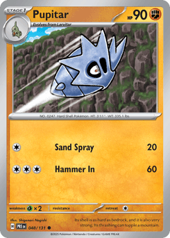 Pupitar Prismatic Evolutions #48