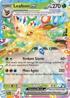 Leafeon ex Prismatic Evolutions #6