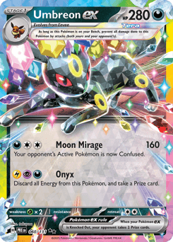 Umbreon ex Prismatic Evolutions #60