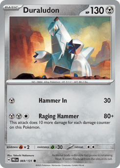 Duraludon Prismatic Evolutions #69