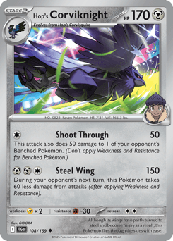 Hop's Corviknight Journey Together #108