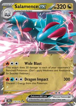 Salamence ex Journey Together #114