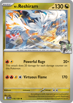 N's Reshiram Journey Together #116
