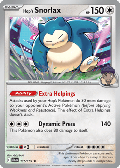 Hop's Snorlax Journey Together #117