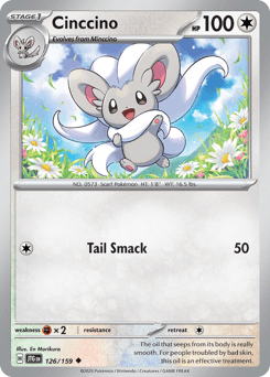Cinccino Journey Together #126