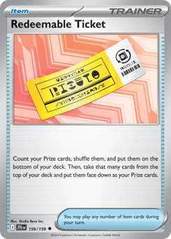 Redeemable Ticket Journey Together #156