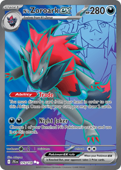 N's Zoroark ex Journey Together #175