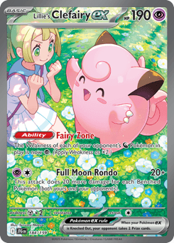 Lillie's Clefairy ex Journey Together #184