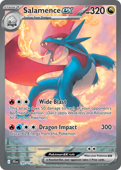 Salamence ex Journey Together #187