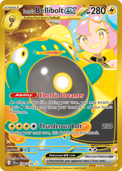 Iono's Bellibolt ex Journey Together #188